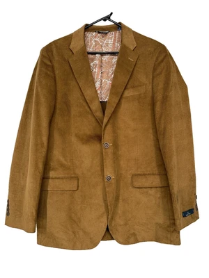 Abrigo deportivo NAUTICA para hombre talla 42L pana camel calce moderno elástico activo Foto 1 de 4