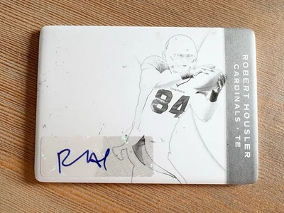 Robert Housler Panini Plates & Patches #165 Black Printing Plate Auto 1/1 Rc - Image 1 of 2