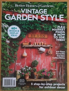 VINTAGE GARDEN STYLE Better Homes & Gardens Magazine 40+ Design & Display Ideas - Picture 1 of 1