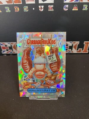 2022 Topps Chrome Garbage Pail Kids HAMBURGER PATTIE 192b Atomic Ref GPK B1-T2 - Image 1 of 2