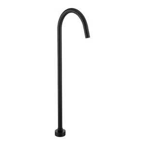 NEW Free Standing Bath tub spout Matte Black Freestanding spout filler - Foto 1 di 4