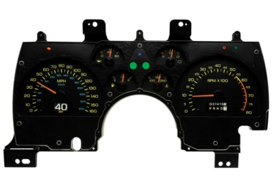 Cuadro de instrumentos Camaro Dakota Digital Serie RTX 1990-1992 160 mph Foto 1 de 4