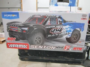 Used ARRMA Senton 3S BLX  Brushless 4X4 1/10 Scale With Extra Parts  - Picture 1 of 12