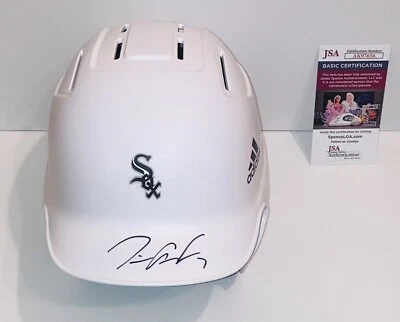 TIM ANDERSON SIGNED AUTOGRAPHED CHICAGO WHITE SOX FULL SIZE HELMET JSA COA RARE! - Image 1 of 3