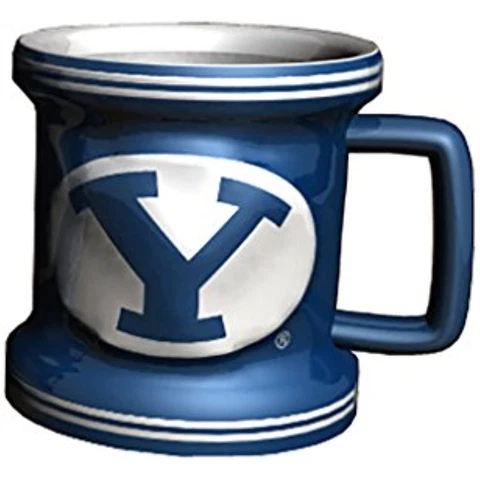 NCAA BYU Cougars Sculpted Mini Mug, 2-ounce Cover