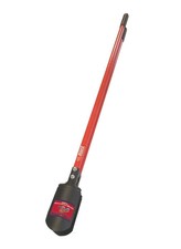 Bully Tools 92384 14 Gauge 7 Inch Post Hole Digger with Fiberglass Handle