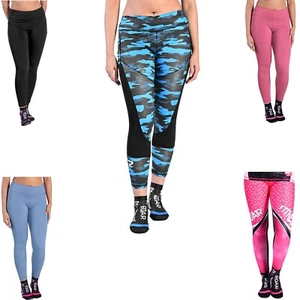 Koyes Ladies MMA Gear Yoga Fitness BJJ Leggings Gym Workout Fight Training Spats - Picture 1 of 49