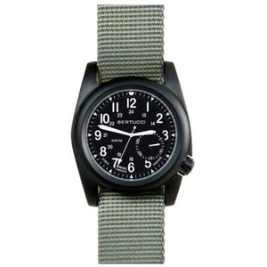Bertucci A-2S Ballista Defender Drab Nylon Black Dial Field Watch