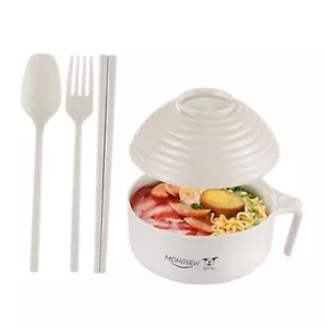 Ramen Bowl Cooker, Microwave Ramen Noodle Noodles Bowl Set, Ramen Noodle Bowls  - Picture 1 of 8