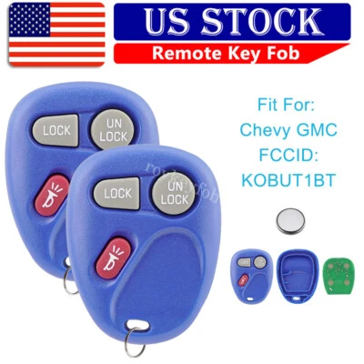 Mando a distancia de entrada sin llave para 2 autos para Chevrolet Suburban 1500 2500 2000 2001 Foto 1 de 4