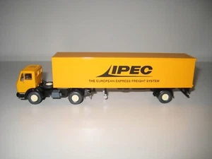 Wiking H0 547 - Camión MB 1619 articulado "IPEC" - Imagen 1 de 11