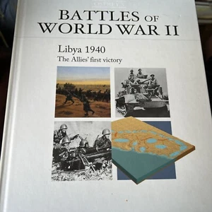 Libya 1940 The Allies First Victory Osprey's Battles of WWII Book Hardcover - Picture 1 of 1
