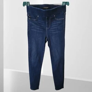 Jeans LIVERPOOL alla caviglia skinny blu scuro denim donna taglia 6 28 - Foto 1 di 4