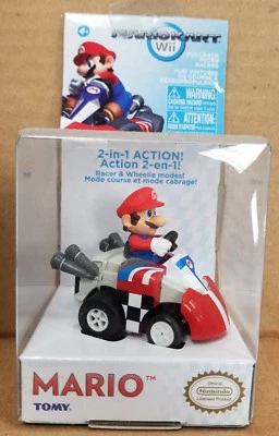 Tomy MARIO KART WII Mario PULL BACK RACER CON LICENCIA OFICIAL Foto 1 de 3