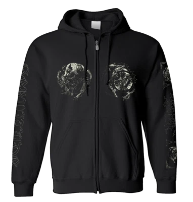 THE BLACK DAHLIA MURDER - 'Servitude' Zip-Up Hoodie — 第 1/3 张图片