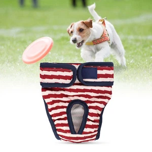 Dog Physiological Pants Skin-friendly Breathable Warm Pet Pants Cotton - Picture 1 of 9