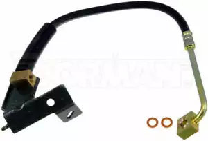 Fits 02-05 Ram 1500 RWABS Right Front Brake Hose; Rubber Fine Lines FLH620183 - Bild 1 von 2