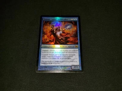 MTG 1x Future Sight blue rare MP Spanish FOIL Venser, Shaper Savant - Image 1 of 2