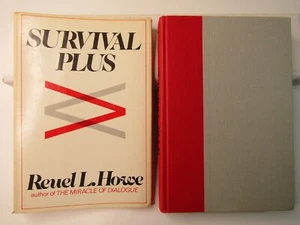 SURVIVAL PLUS By Reuel L. Howe 1st Edition 1971 HC / DJ - Picture 1 of 12