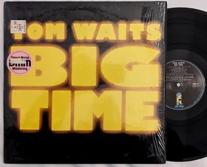 Tom Waits BIG TIME ed1 lp 1988 DMM Island 90987-1 direct metal mastering SHRINK - Imagen 1 de 5