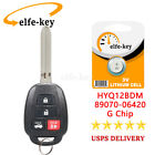 Keyless Entry Car Remote Key Fob 4button + G Chip ForToyota Camry 2012 2013 2014