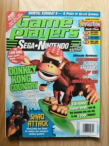Game Players Mag Sega Nintendo November 1994 Vol.7 No.11 Donkey Kong Shaq Attack - Picture 1 of 5
