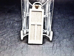Plasticville O/S Scale White Sliding Barn Door - Picture 1 of 1