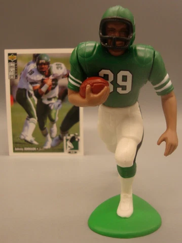 LOOSE 1995 STARTING LINEUP FIGURE JOHNNY JOHNSON NEW YORK JETS Cover