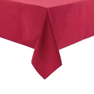 Mitre Essentials Occasions Tablecloth in Burgundy 100% Polyester - 229 x 229 cm - Picture 1 of 2