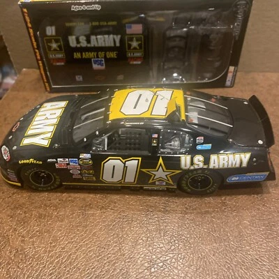 2005 Monte Carlo US ARMY 1/24 Joe NehmechekTeam Caliber Owners NASCAR Diecast  - Image 1 of 4