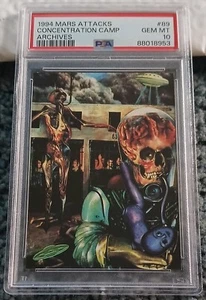 1994 TOPPS MARS ATTACKS ARCHIVES #89 CONCENTRATION CAMP POP 3 PSA 10 GEM MINT - Picture 1 of 1