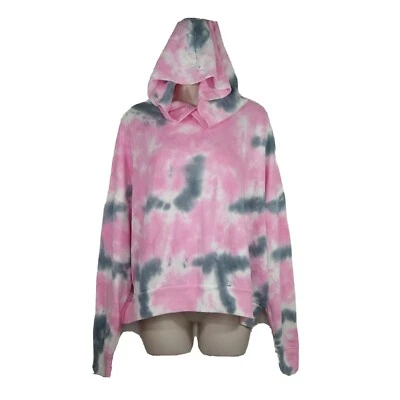 So Lounge Life Tie Dye Sudadera con Capucha Pullover Mujeres Juniors Talla S Rosa Gris Foto 1 de 4