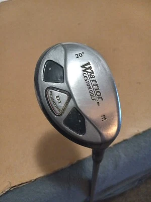 Warrior Custom Golf EXT 20° 3 eje de acero híbrido diestro rígido flexible 41" *LEER INFORMACIÓN* Foto 1 de 3