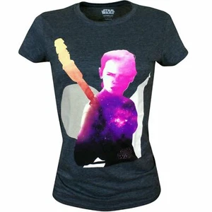 Licensed Star Wars Womens Rey T Shirt Short Casual Tee Sleeves Force Awakens - Picture 1 of 3