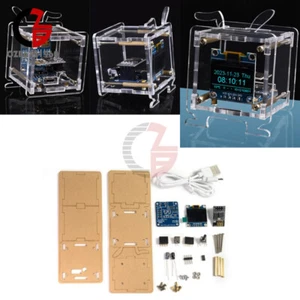 Kit electrónico ESP8266 HÁGALO USTED MISMO pantalla OLED mini reloj + carcasa proyecto de soldadura hágalo usted mismo - Imagen 1 de 22