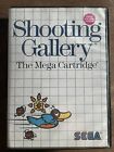 🔥 Sega Master System SMS Shooting Gallery Game CIB Tested/Works 🔥