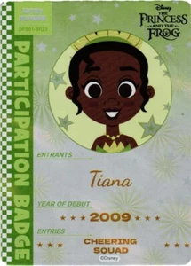 2024 Card.Fun Disney All-Star Sports SR Entry Badge DFS01SR23 Tiana - Bild 1 von 2