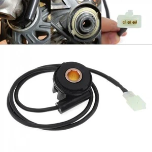 Universal Motorcycle 12V 3 Pin Digital Odometer Speedometer Sensor Cable Black - Picture 1 of 11
