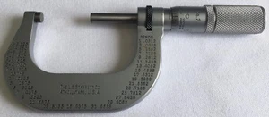 DEDAL DE FRICCIÓN STARRETT T2XFL-2 MICRÓMETROS .0001 GRADOS TUERCA DE BLOQUEO CARAS DE CARBURO - Imagen 1 de 1
