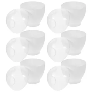 6pcs Microwave Egg Cooker Egg Steamed Cups Holder Oven Egg Steamer Omlette Ma... - Picture 1 of 11