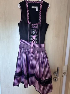 C&A Landhaus Dirndl Gr.32 Rosa /Schwarz ohne Bluse - Bild 1 von 1