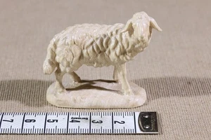 Schaf links Krippen Figur Holz handgeschnitzt h=4,8cm - AVS8801 SN3 - Bild 1 von 1