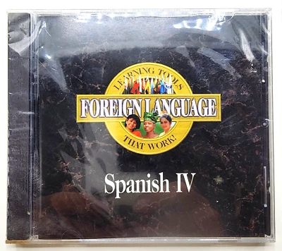 NEW Sealed Spanish IV- Foreign Language Learning Tools That Work! (PC/Mac) - Image 1 of 4