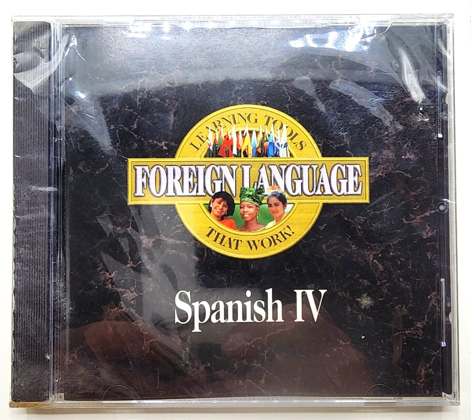 NEW Sealed Spanish IV- Foreign Language Learning Tools That Work! (PC/Mac) - Image 1 of 4