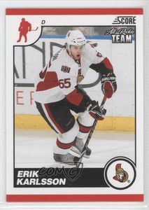 2010-11 Score Glossy Erik Karlsson #347