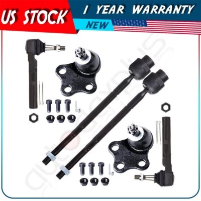 Kit de 6 rótulas de varilla de amarre interior + exterior K6527 para Chevrolet Oldsmobile Foto 1 de 4