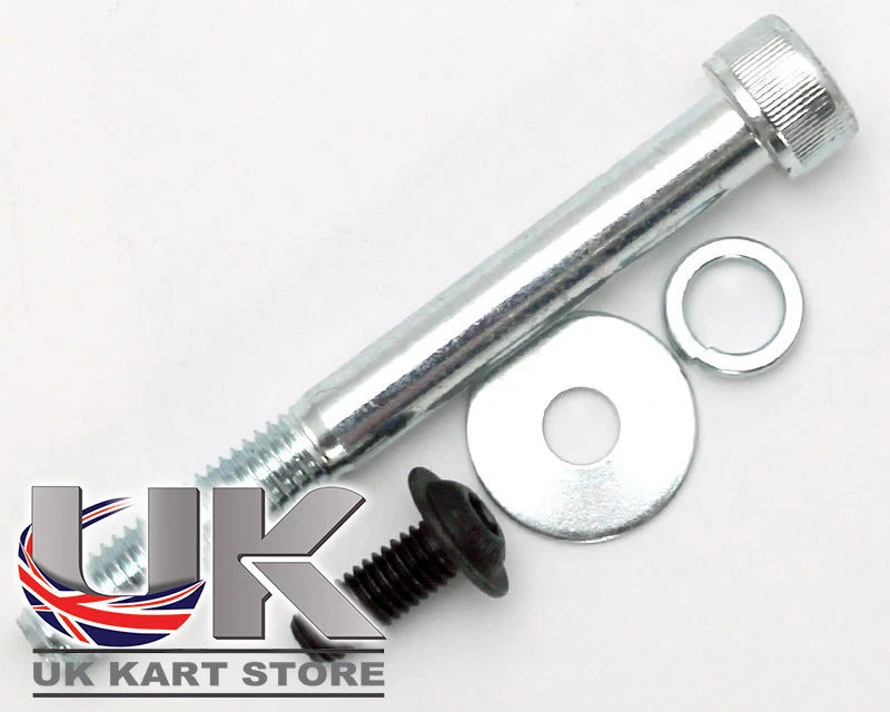 Rotax Max 2012 15 Argento Radiatore Supporto Kit Bulloni Go Kart Karting Corsa - Immagine 1 di 1
