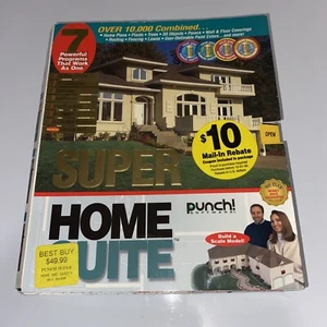 Super Home Suite PC CD 3D Home Design Model Software Windows XP - Picture 1 of 5