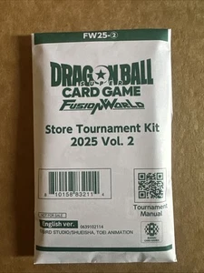 Dragon Ball Super Fusion World Store Tournament Kit 2025 Vol.2 SEALED US SELLER! - Picture 1 of 2