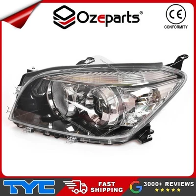 LH LHS Left Hand Head Light Lamp Black For Toyota RAV4 ACA30 2005~2008 - Image 1 of 4